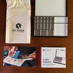 NEW Art Toolkit Folio Palette ~ Watercolour palette for Artists